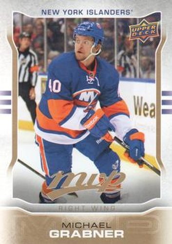 #27 Michael Grabner - New York Islanders - 2014-15 Upper Deck MVP Hockey