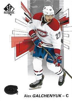 #27 Alex Galchenyuk - Montreal Canadiens - 2016-17 SP Authentic Hockey