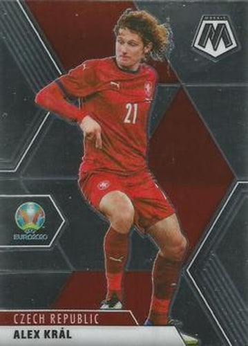#27 Alex Kral - Czech Republic - 2021 Panini Mosaic UEFA EURO Soccer