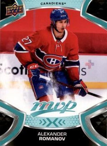 #27 Alexander Romanov - Montreal Canadiens - 2021-22 Upper Deck MVP Hockey