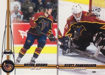 #27 Bryan Adams / Scott Fankhouser - Atlanta Thrashers - 2000-01 Pacific Hockey