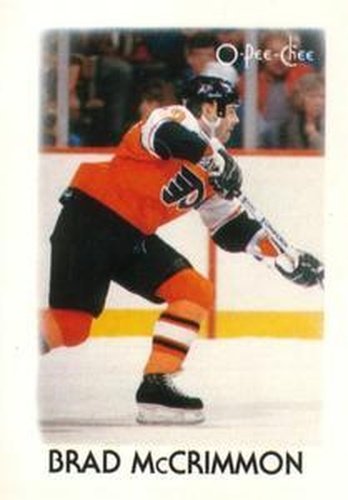 #27 Brad McCrimmon - Philadelphia Flyers - 1987-88 O-Pee-Chee Minis Hockey