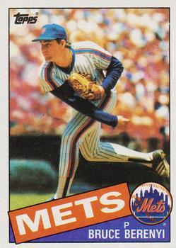 #27 Bruce Berenyi - New York Mets - 1985 Topps Baseball