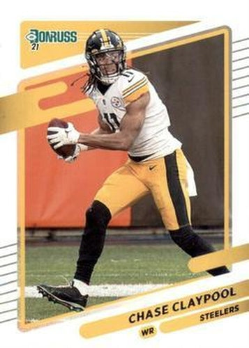 #27 Chase Claypool - Pittsburgh Steelers - 2021 Donruss Football