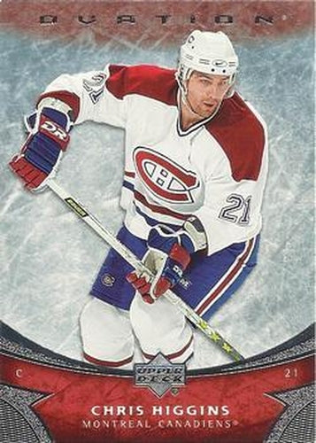 #27 Chris Higgins - Montreal Canadiens - 2006-07 Upper Deck Ovation Hockey