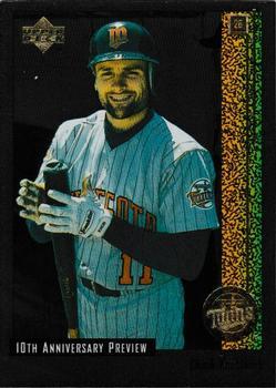 #27 Chuck Knoblauch - Minnesota Twins - 1998 Upper Deck - 10th Anniversary Preview Baseball