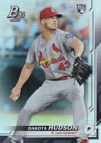 #27 Dakota Hudson - St. Louis Cardinals - 2019 Bowman Platinum Baseball