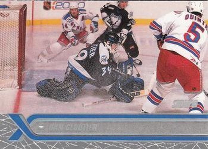 #27 Dan Cloutier - Tampa Bay Lightning - 2000-01 Stadium Club Hockey