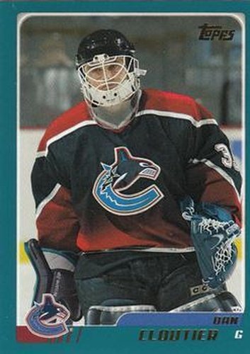 #27 Dan Cloutier - Vancouver Canucks - 2003-04 Topps Hockey