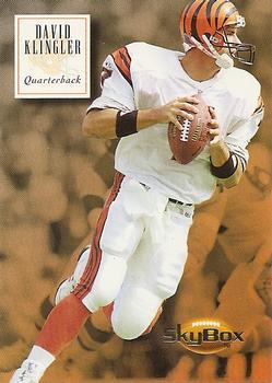 #27 David Klingler - Cincinnati Bengals - 1994 SkyBox Premium Football