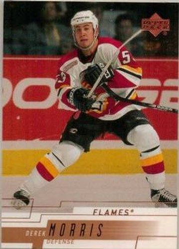 #27 Derek Morris - Calgary Flames - 2000-01 Upper Deck Hockey