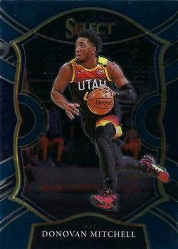 #27 Donovan Mitchell - Utah Jazz - 2020-21 Panini Select Basketball