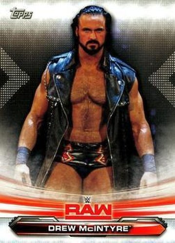 #27 Drew Mcintyre - 2019 Topps WWE RAW Wrestling