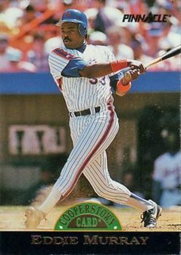 #27 Eddie Murray - New York Mets - 1993 Pinnacle Cooperstown Baseball