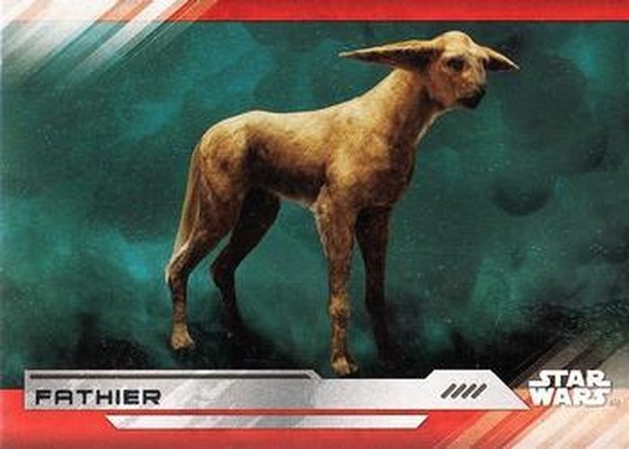 #27 Fathier - 2017 Topps Star Wars The Last Jedi