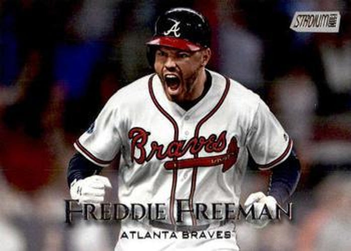 #27 Freddie Freeman - Atlanta Braves - 2019 Stadium Club Baseball