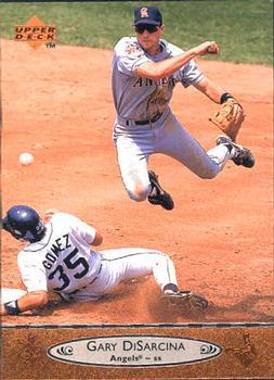#27 Gary DiSarcina - California Angels - 1996 Upper Deck Baseball