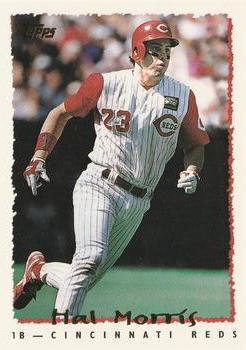 #27 Hal Morris - Cincinnati Reds - 1995 Topps Baseball
