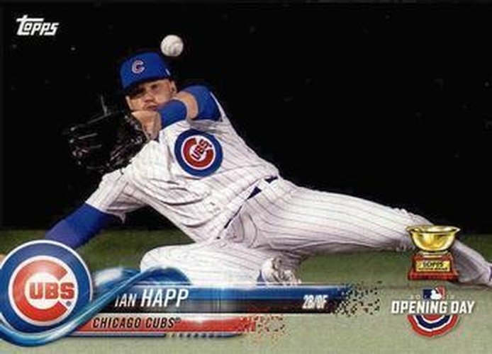 #27 Ian Happ - Chicago Cubs - 2018 Topps Opening Day Baseball