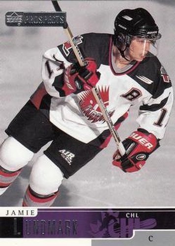#27 Jamie Lundmark - Moose Jaw Warriors - 1999-00 Upper Deck Prospects Hockey
