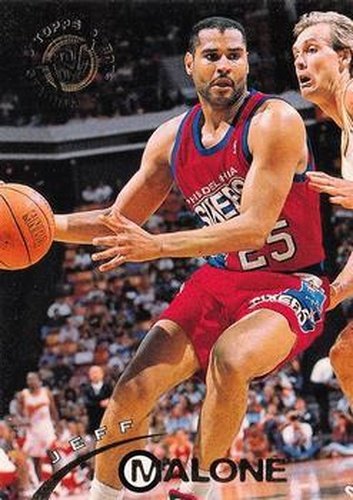 #27 Jeff Malone - Philadelphia 76ers - 1994-95 Stadium Club Basketball