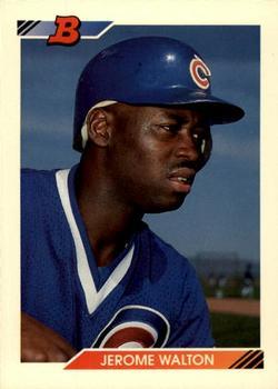 #27 Jerome Walton - Chicago Cubs - 1992 Bowman Baseball