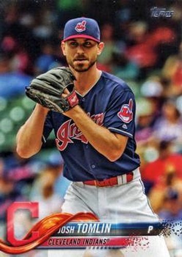 #27 Josh Tomlin - Cleveland Indians - 2018 Topps Baseball