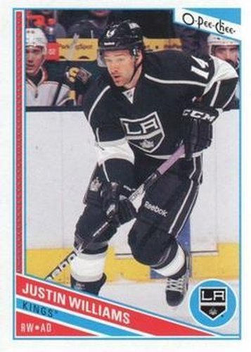 #27 Justin Williams - Los Angeles Kings - 2013-14 O-Pee-Chee Hockey