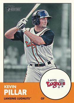 #27 Kevin Pillar - Lansing Lugnuts - 2012 Topps Heritage Minor League Baseball