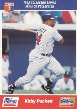 #27 Kirby Puckett - Minnesota Twins - 1992 Diet Pepsi Baseball