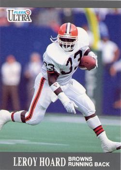 #27 Leroy Hoard - Cleveland Browns - 1991 Ultra Football