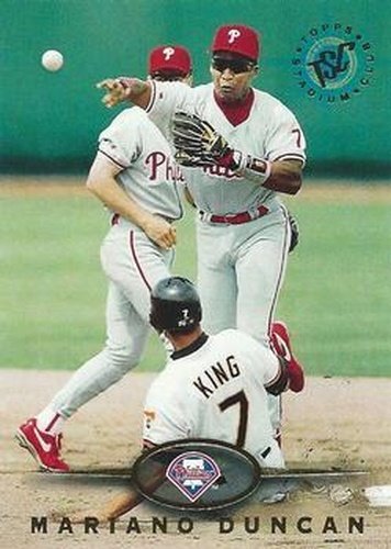 #27 Mariano Duncan - Philadelphia Phillies - 1995 Stadium Club Baseball