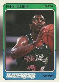 #27 Mark Aguirre - Dallas Mavericks - 1988-89 Fleer Basketball