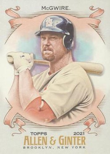 #27 Mark McGwire - St. Louis Cardinals - 2021 Topps Allen & Ginter Baseball