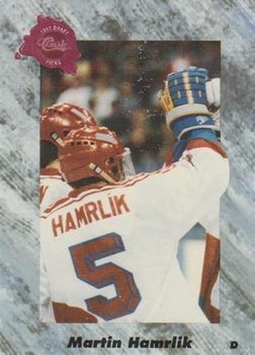 #27 Martin Hamrlik - Hartford Whalers - 1991 Classic Four Sport