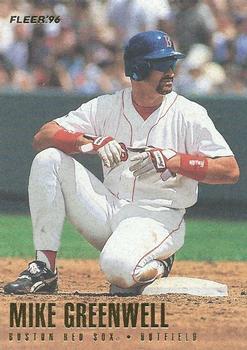 #27 Mike Greenwell - Boston Red Sox - 1996 Fleer Baseball