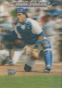 #27 Mike Piazza - Los Angeles Dodgers - 1995 Topps DIII Baseball