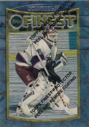 #27 Nikolai Khabibulin - Winnipeg Jets - 1994-95 Finest Hockey