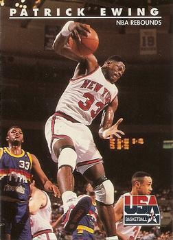 #27 Patrick Ewing - USA - 1992 SkyBox USA Basketball