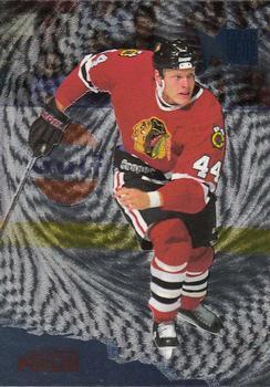 #27 Patrick Poulin - Chicago Blackhawks - 1995-96 Metal Hockey