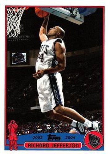 #27 Richard Jefferson - New Jersey Nets - 2003-04 Topps Basketball