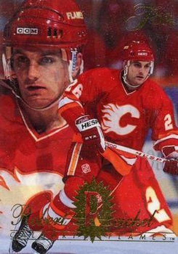 #27 Robert Reichel - Calgary Flames - 1994-95 Flair Hockey