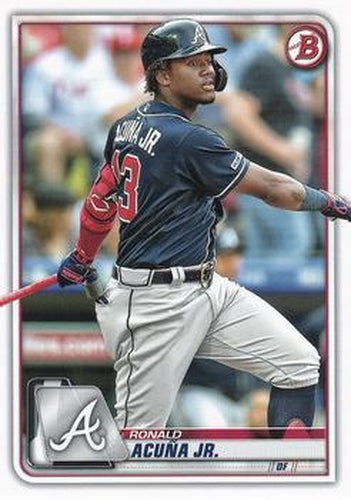 #27 Ronald Acu–a Jr. - Atlanta Braves - 2020 Bowman Baseball