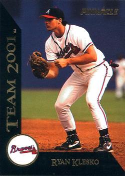#27 Ryan Klesko - Atlanta Braves - 1993 Pinnacle - Team 2001 Baseball