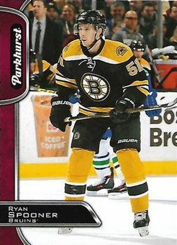 #27 Ryan Spooner - Boston Bruins - 2016-17 Parkhurst - Red Hockey
