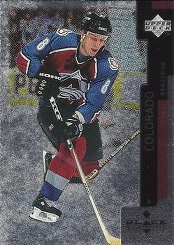 #27 Sandis Ozolinsh - Colorado Avalanche - 1997-98 Upper Deck Black Diamond Hockey