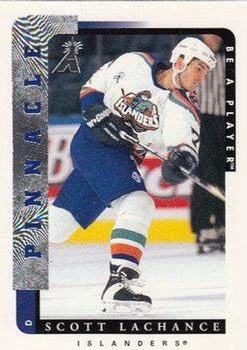 #27 Scott Lachance - New York Islanders - 1996-97 Pinnacle Be a Player Hockey