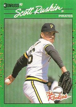 #27 Scott Ruskin - Pittsburgh Pirates - 1990 Donruss The Rookies Baseball