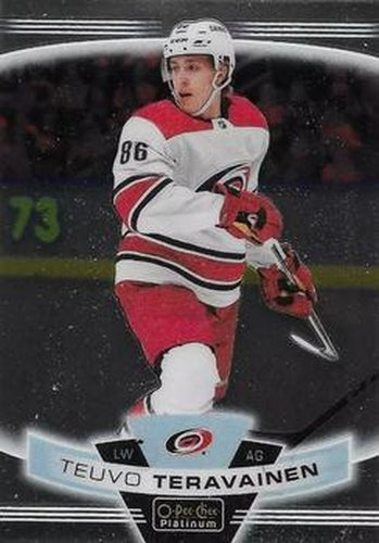 #27 Teuvo Teravainen - Carolina Hurricanes - 2019-20 O-Pee-Chee Platinum Hockey