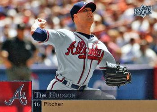 #27 Tim Hudson - Atlanta Braves - 2009 Upper Deck Baseball